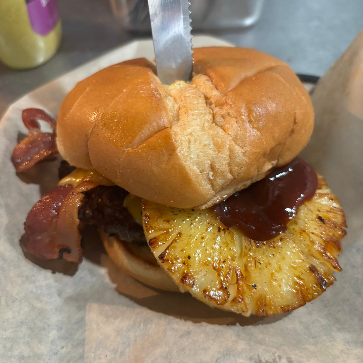Crazy Sister-In-Law Burger.