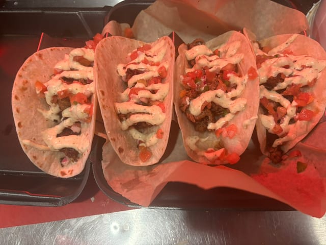 Steak Taco.