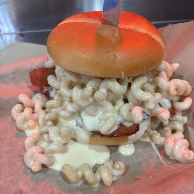 Mac Attack Burger.