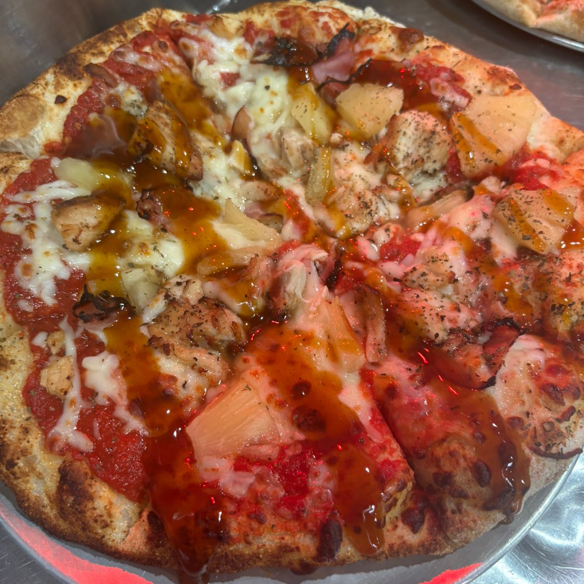 Stingin' Hawaiian Pizza.