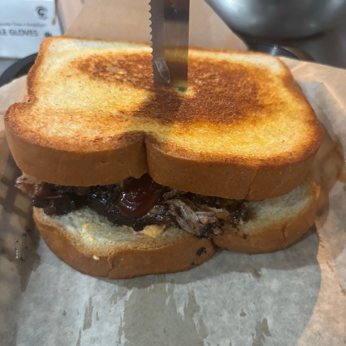 Pulled Pork Sandwich.