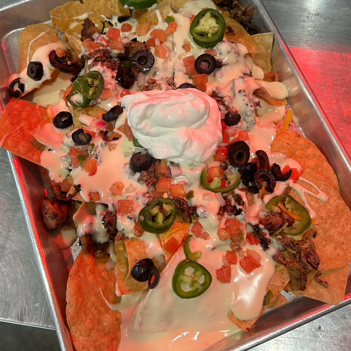 Loaded Nachos.
