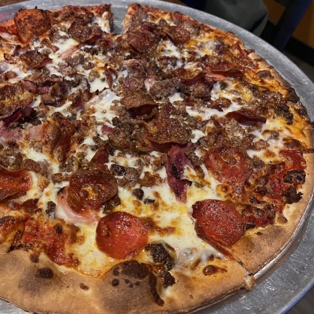 The Carnivore Pizza.