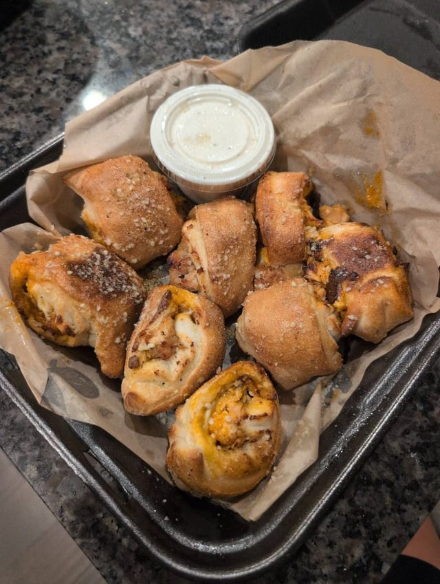 Buffalo Chicken Rollie.