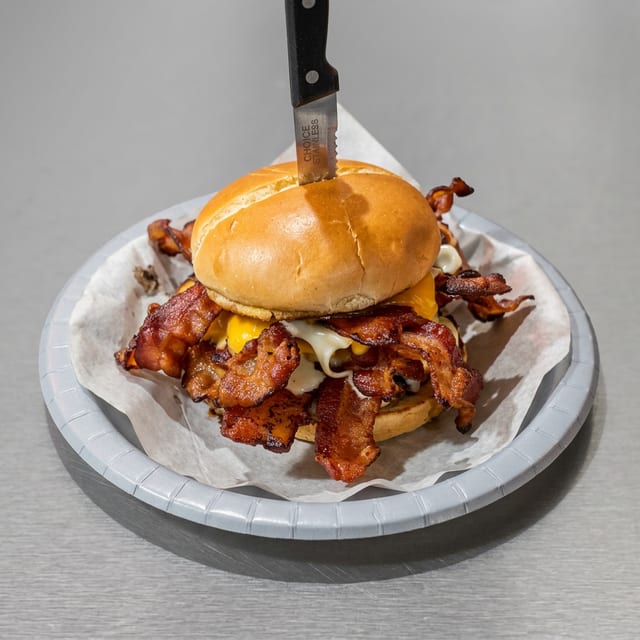Cardiac Burger.