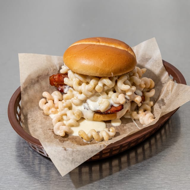 Mac Attack Burger.