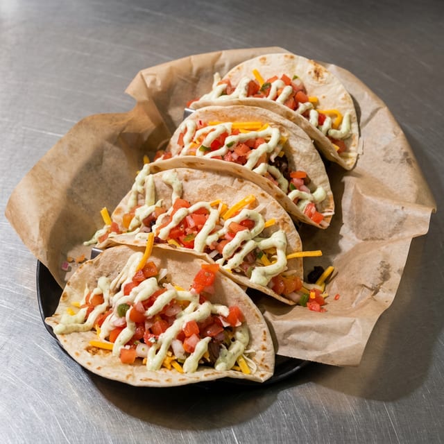 Smoked Brisket Taco.