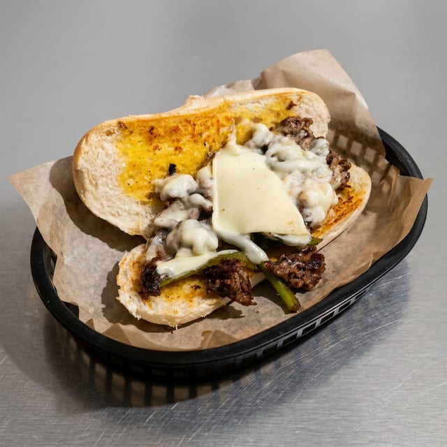 Philly Cheesesteak Sandwich.