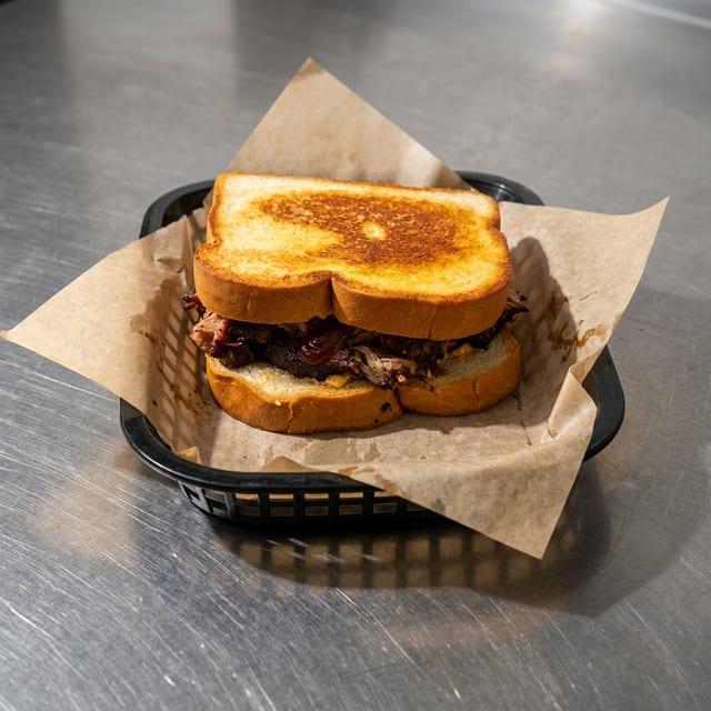 Pulled Pork Sandwich.