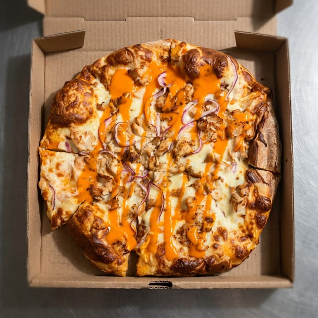 Buffalo Chicken Pizza.