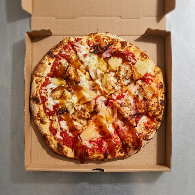 Stingin' Hawaiian Pizza.